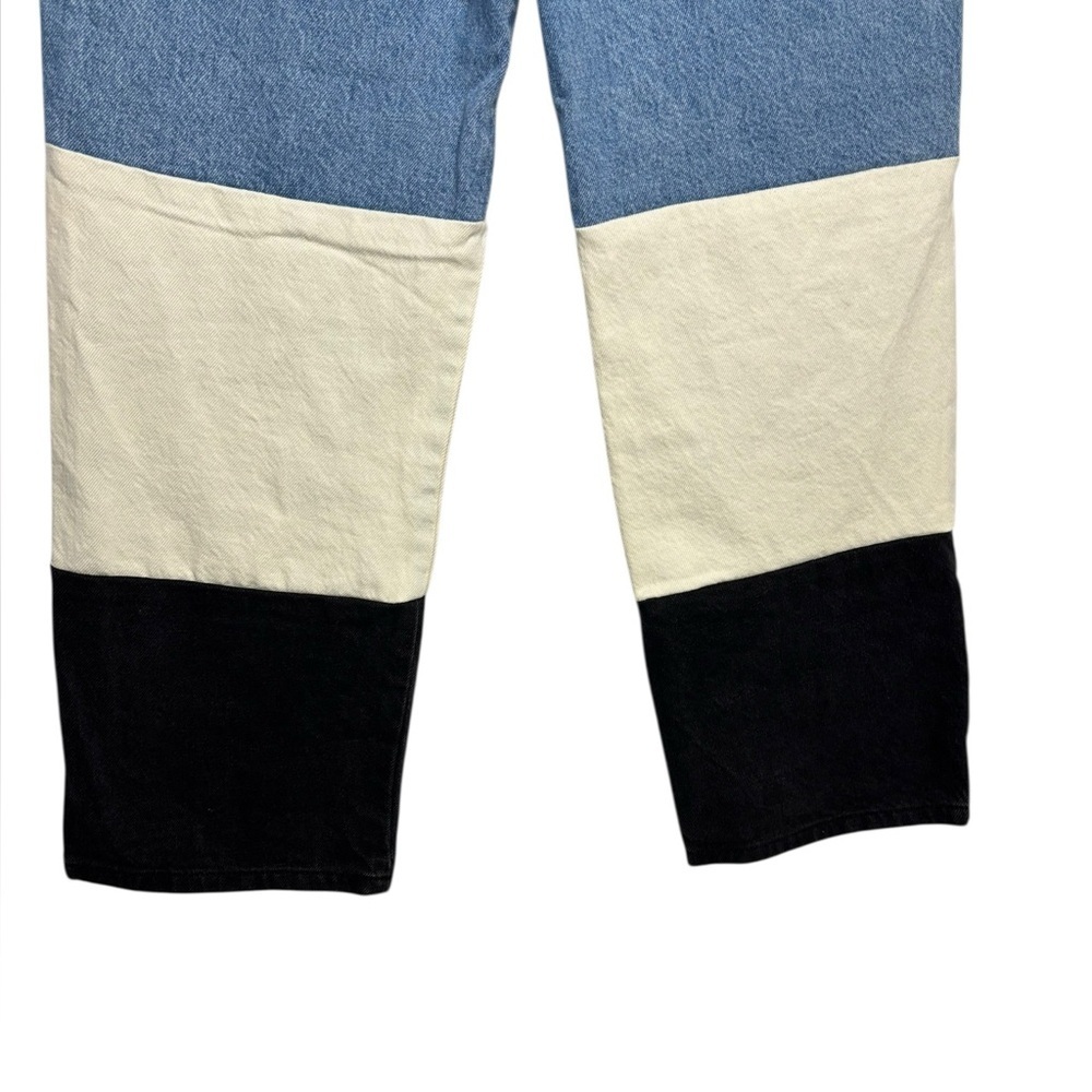 Blank NYC Baxter Color-Block Patchwork Straight L… - image 8